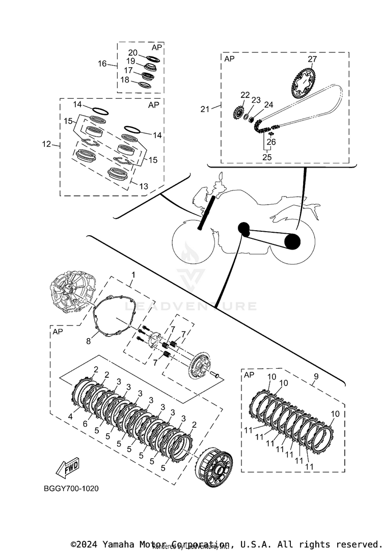 2 Maintenance Parts Kit Schematic