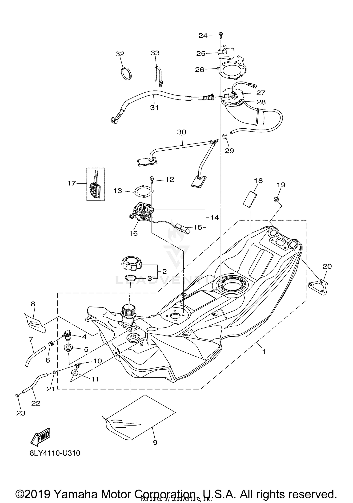 Assembly diagram