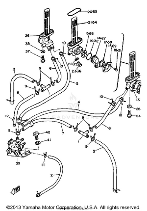 Fuel Cock Piping Schematic