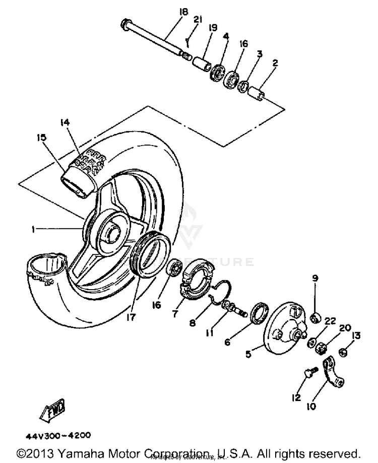 Front Wheel Schematic