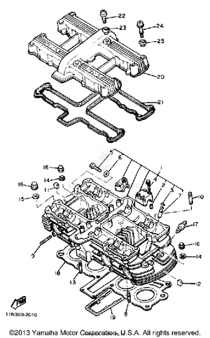 Cylinder Head Schematic