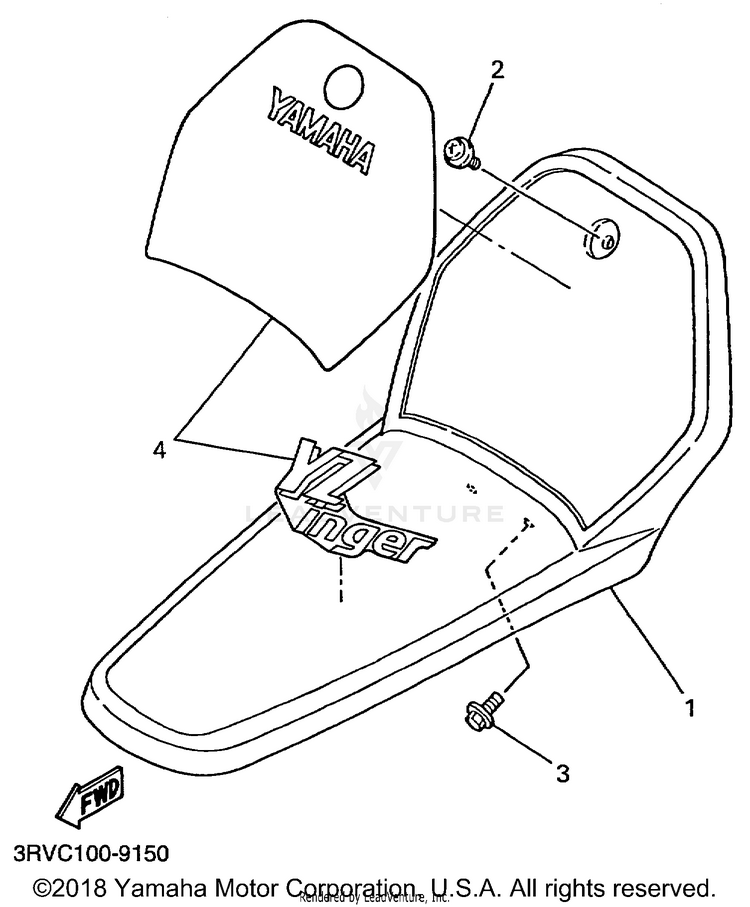 Front Fender Schematic