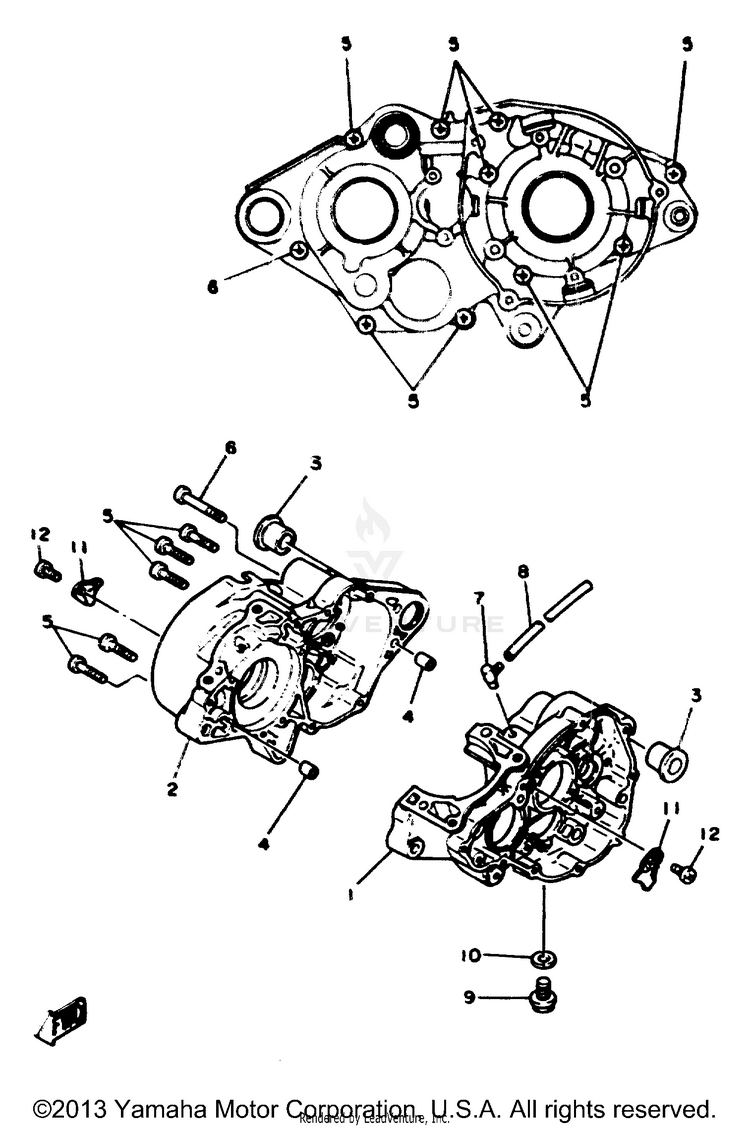 Crankcase Schematic