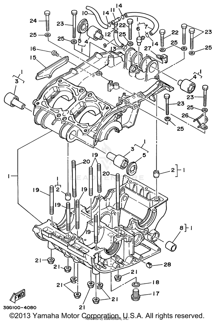 Crankcase Schematic