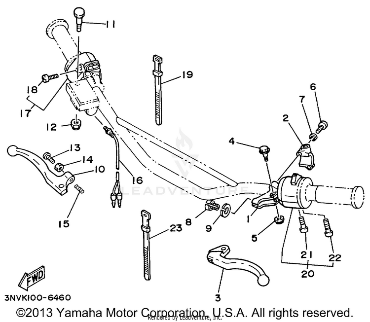 Handle Switch Lever Schematic