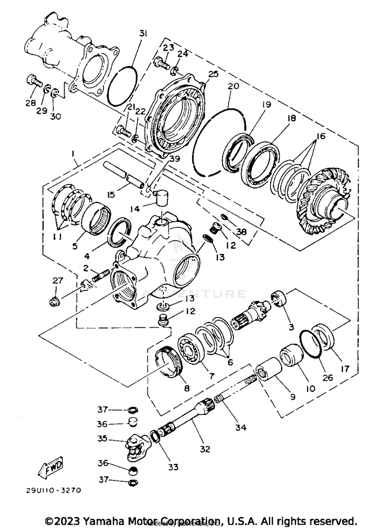 Drive Shaft Schematic