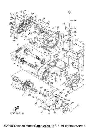 Middle Drive Gear Schematic
