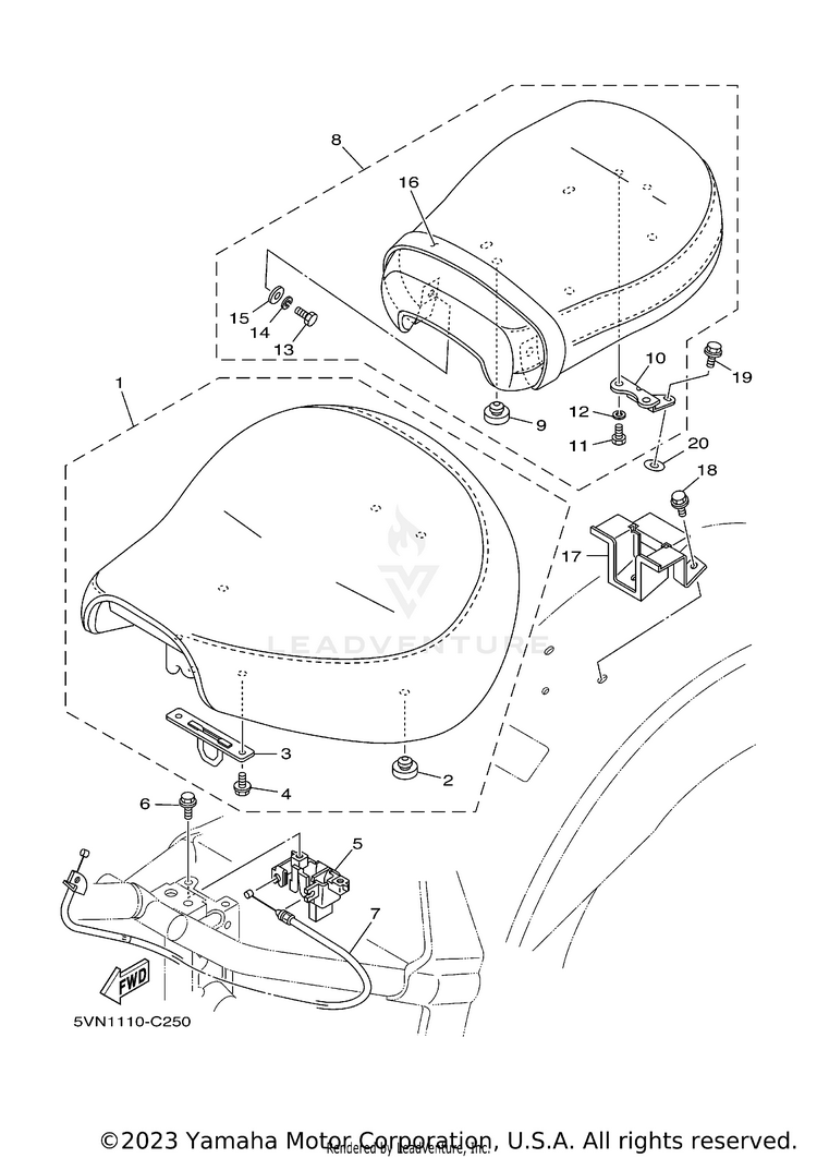 Seat Schematic