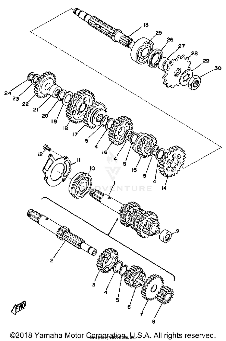 Transmission Schematic