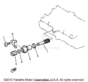 Tachometer Gear Schematic