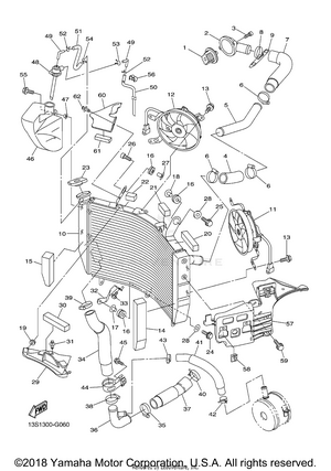 Radiator Hose Schematic