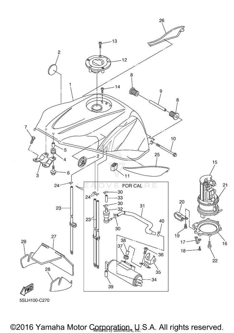 Fuel Tank Schematic