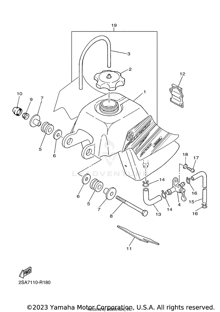 Fuel Tank Schematic