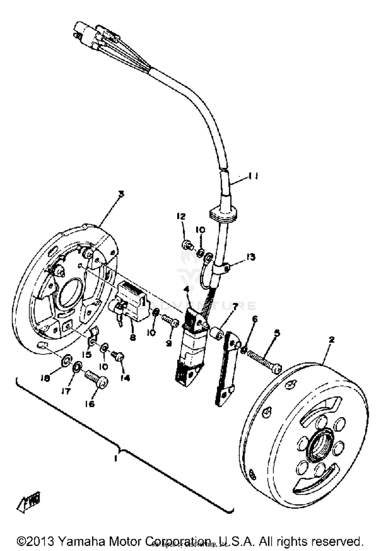 C - D - I - Magneto Yz400c Schematic