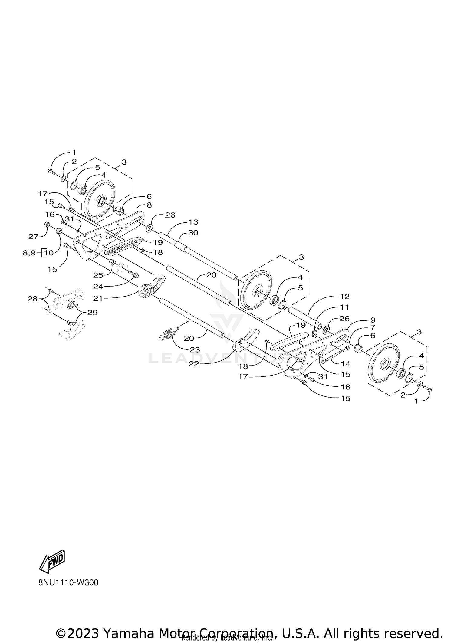 TRACK SUSPENSION 3