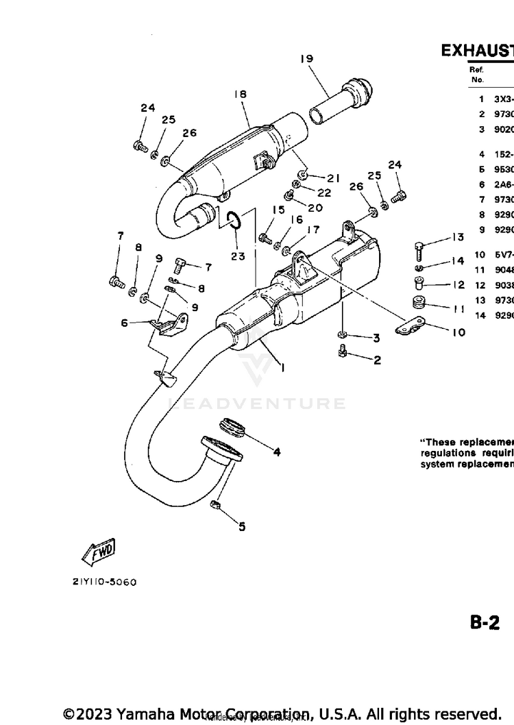 Exhaust Schematic