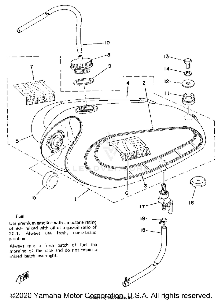 Fuel Tank Schematic