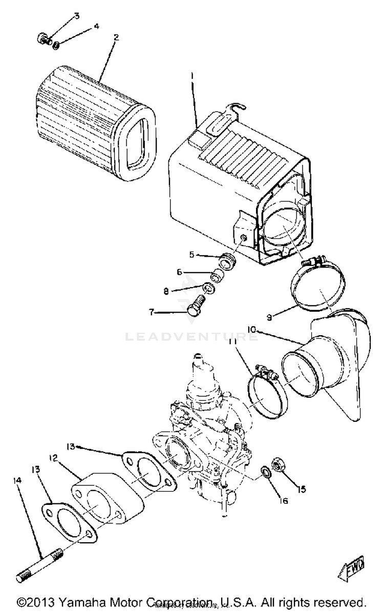 Air Cleaner Schematic