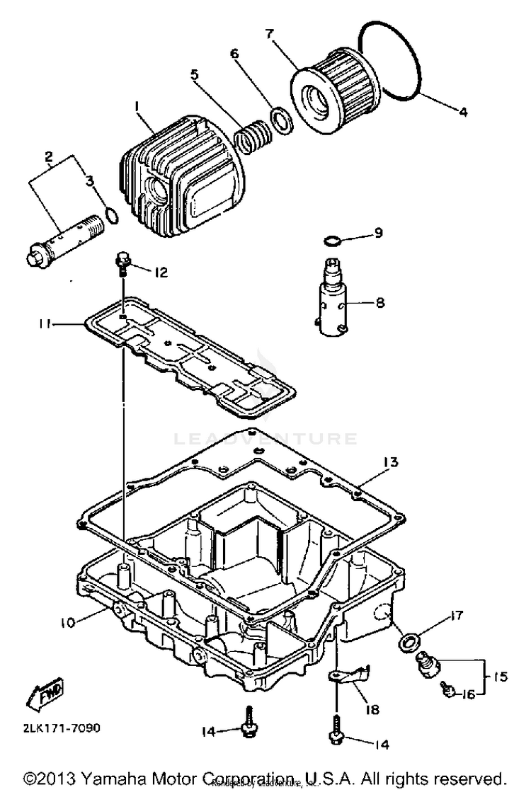 Oil Filter Schematic