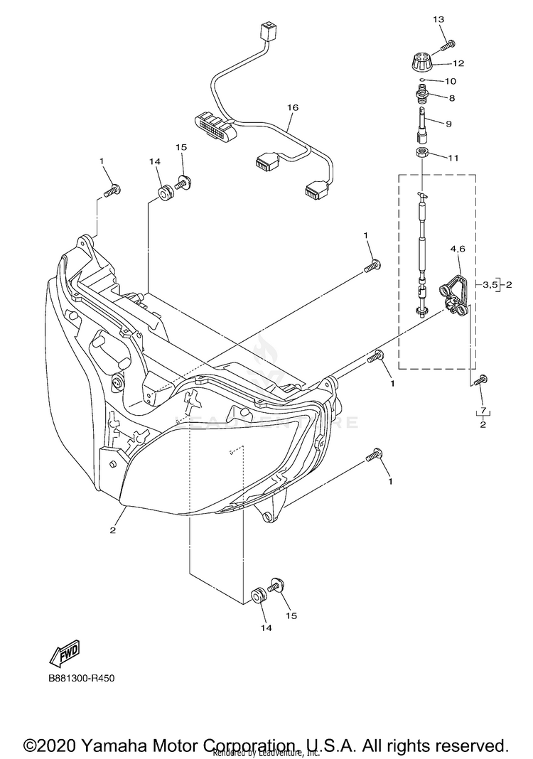 Headlight Schematic