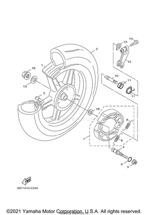 Rear Wheel Schematic
