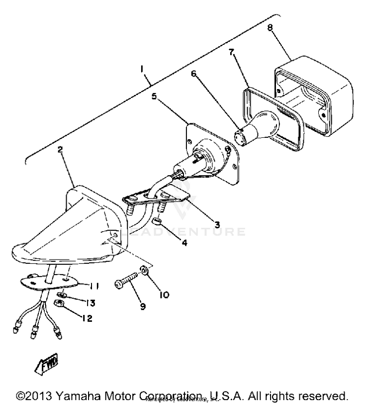 Tail Lamp Schematic