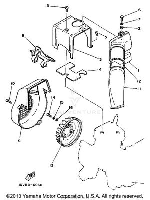 Air Shroud-fan Schematic