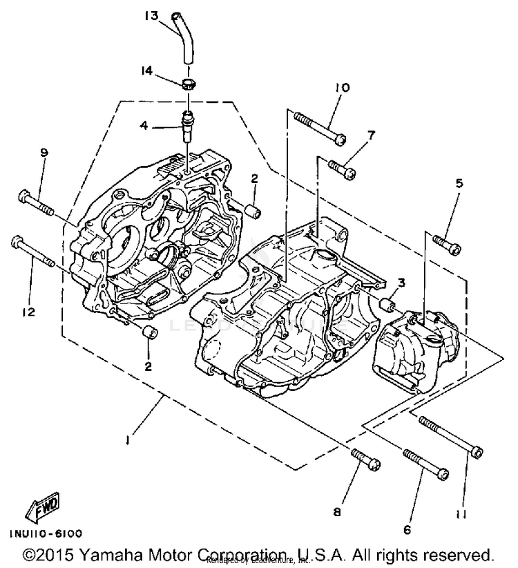 Crankcase Schematic