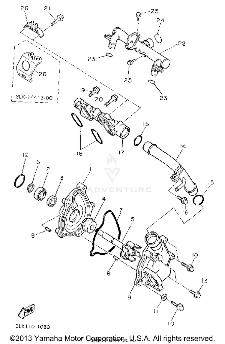 Water Pump Schematic