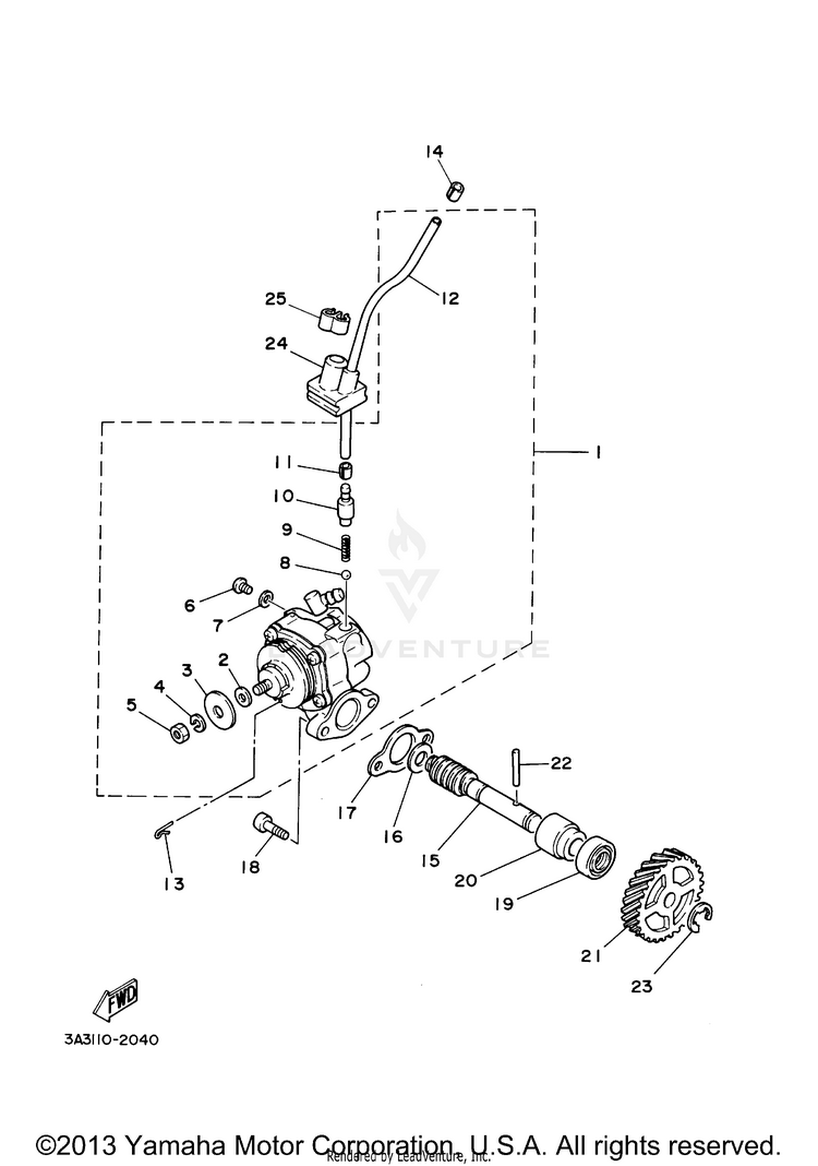 Oil Pump Schematic