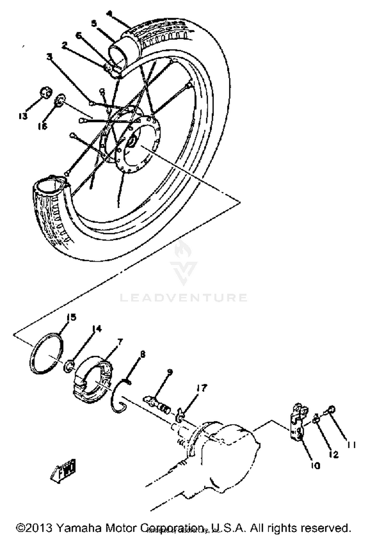 Rear Wheel Schematic