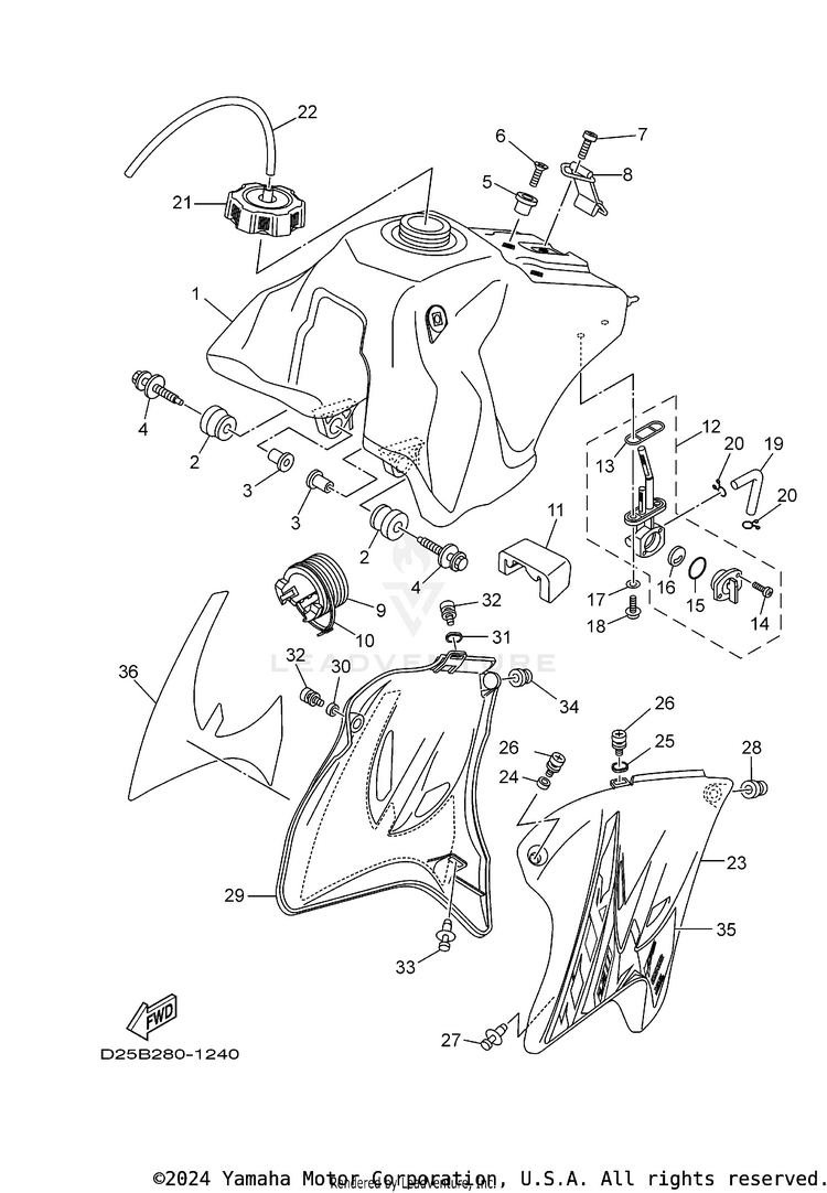 Fuel Tank Schematic