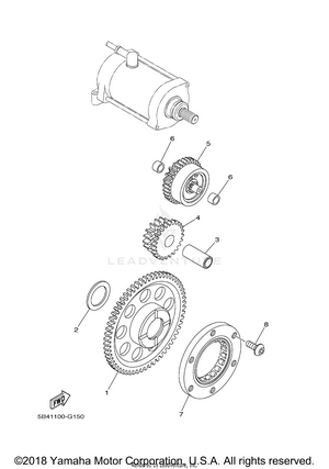 Starter Clutch Schematic