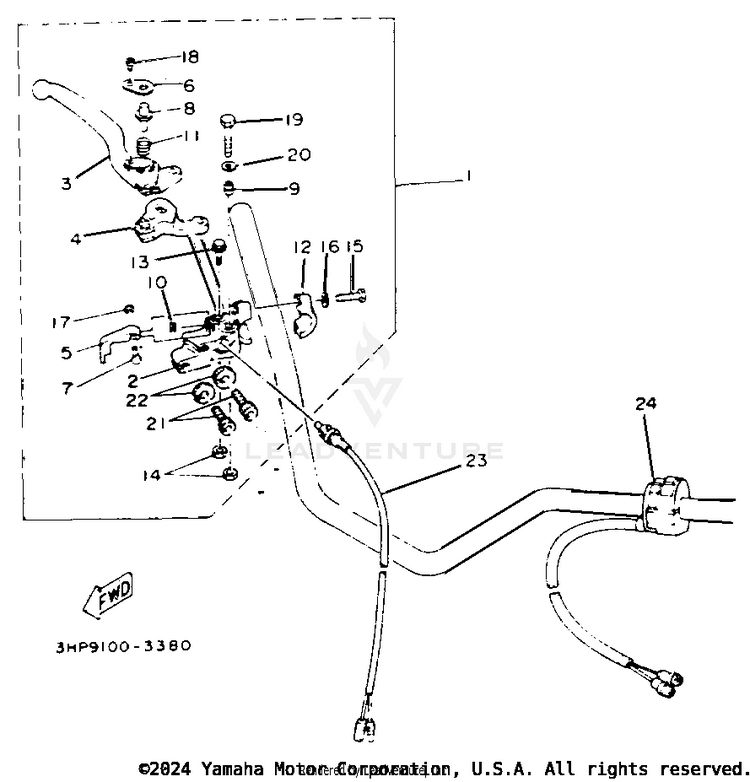Handle Switch_lever Schematic