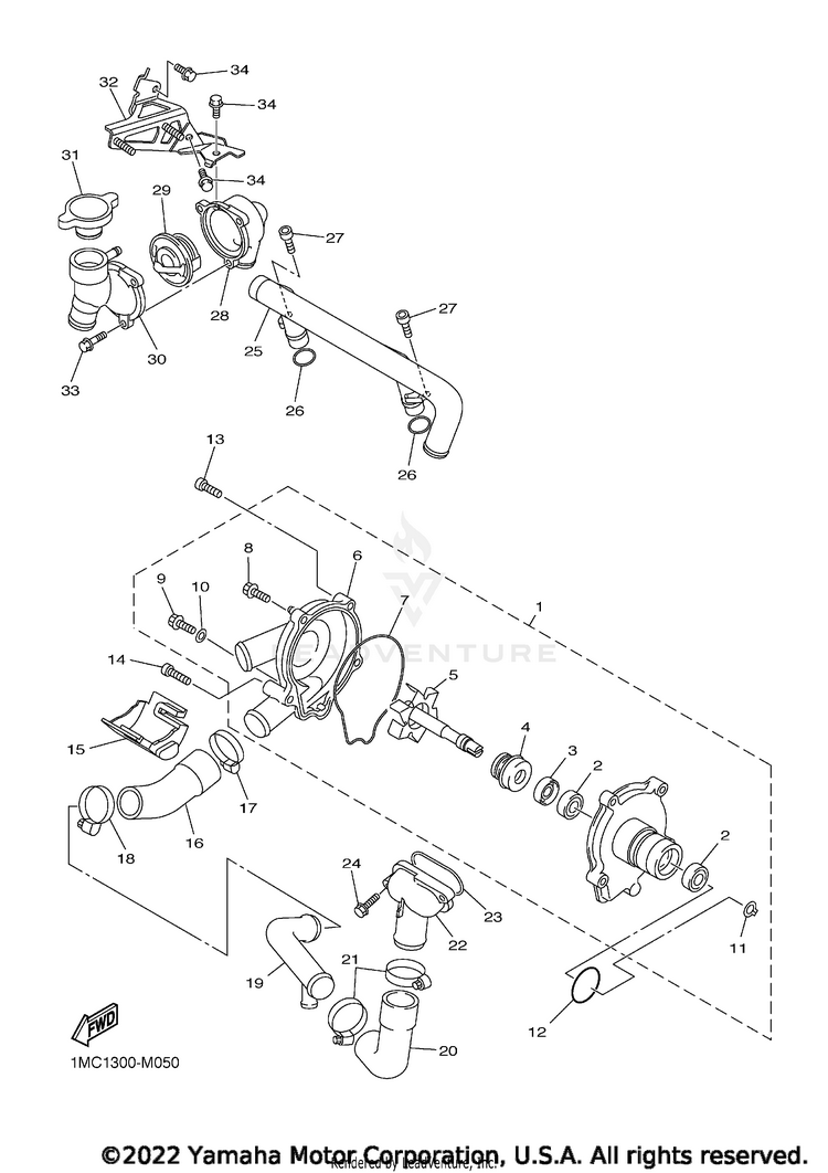 Water Pump Schematic
