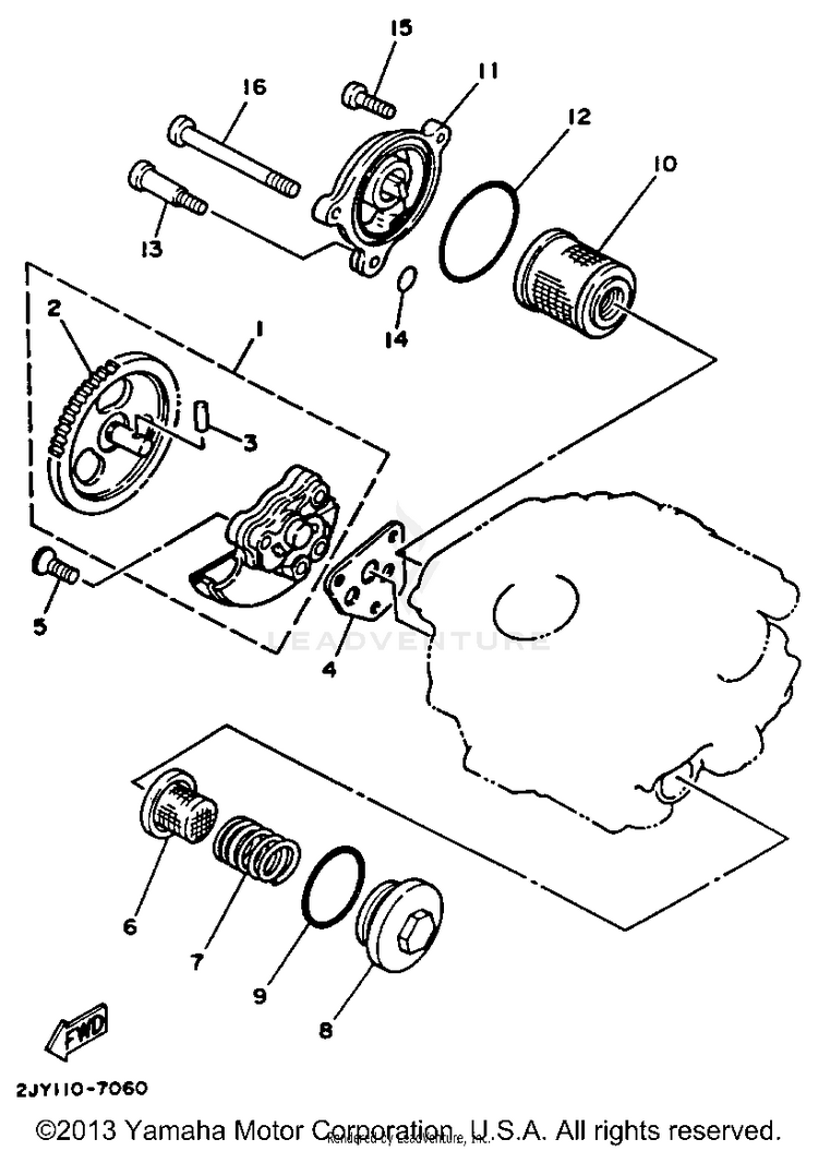 Oil Pump Schematic