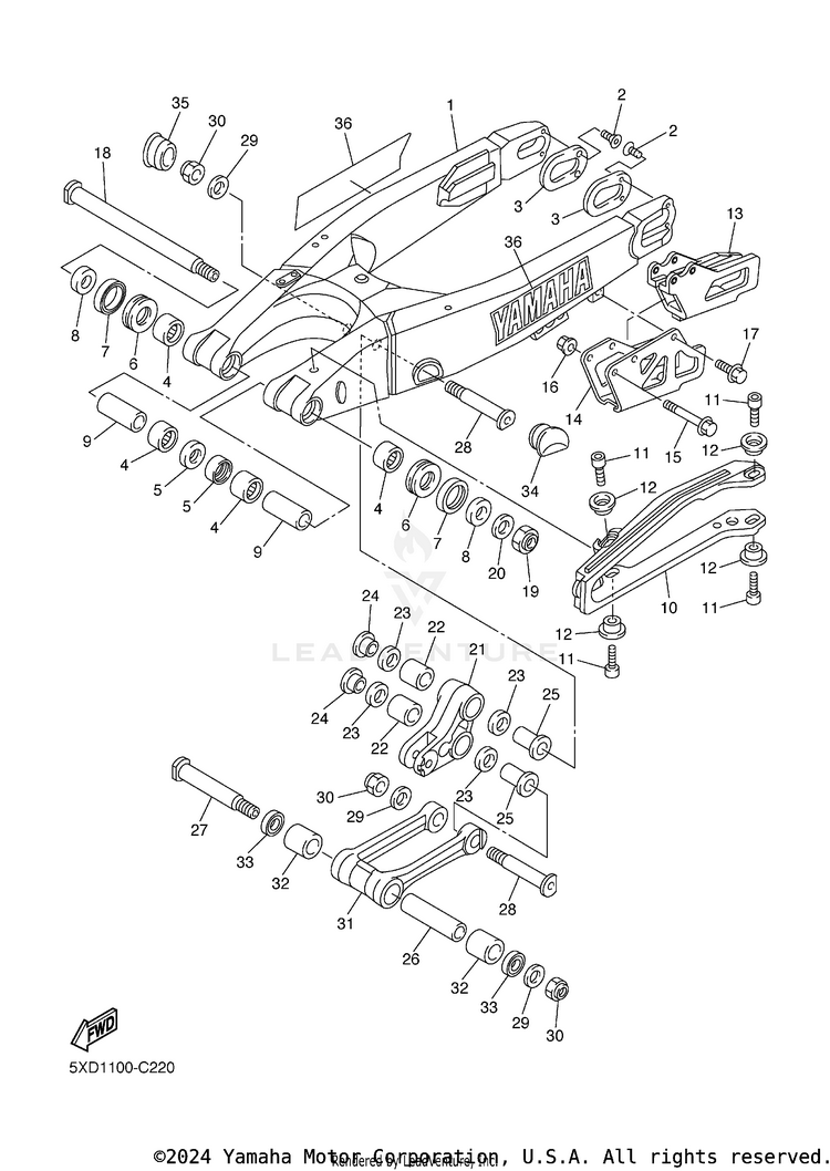 Rear Arm Schematic