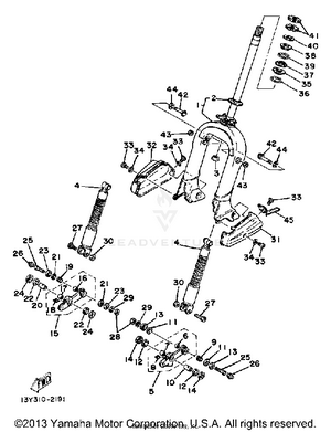 Front Fork Schematic