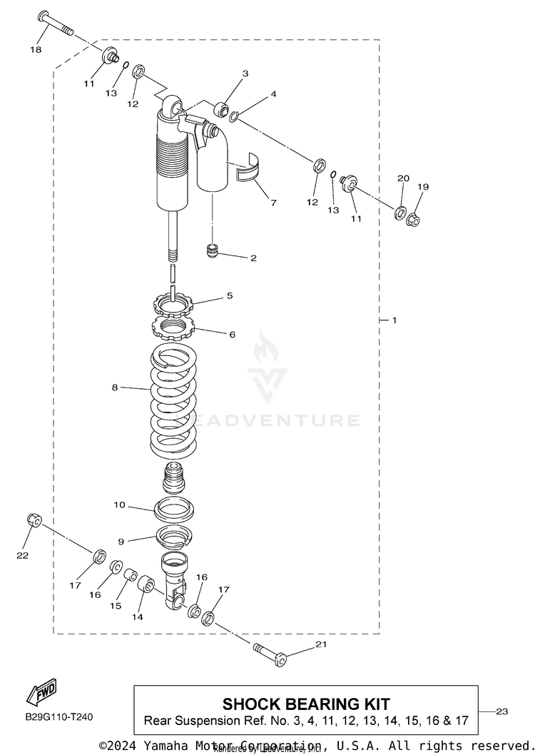 Rear Suspension Schematic