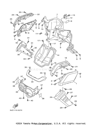 Leg Shield Schematic