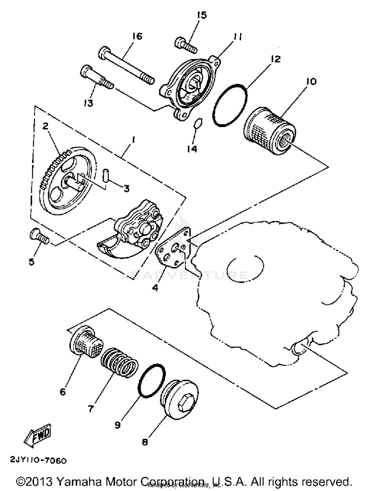 Oil Pump Schematic
