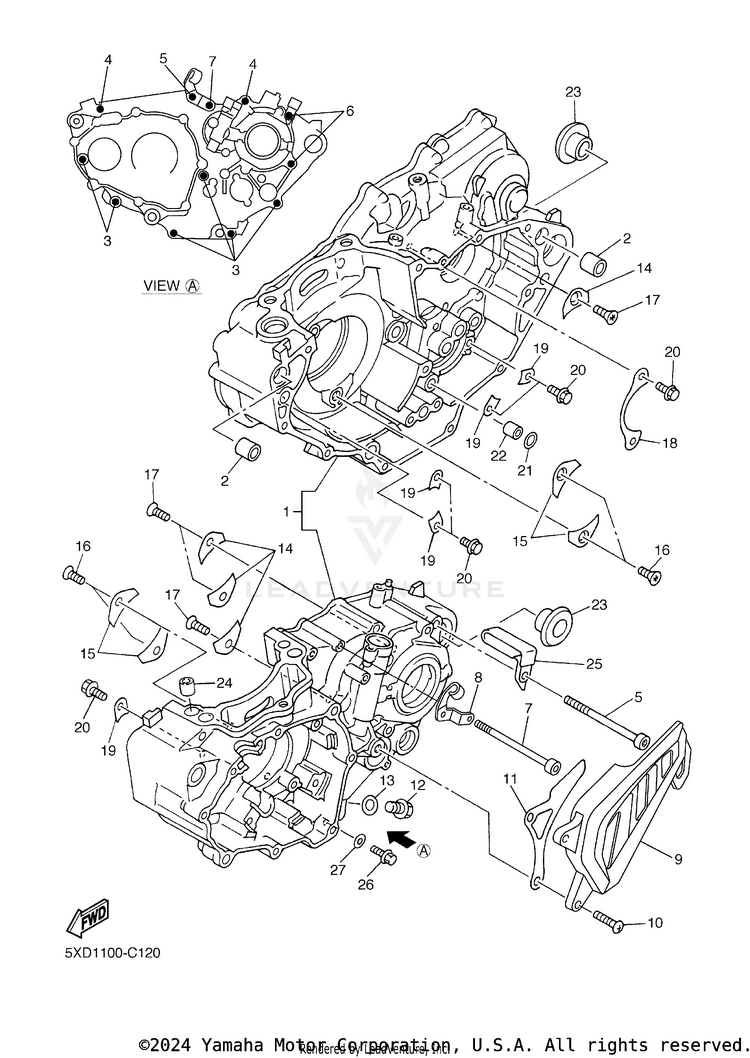 Crankcase Schematic