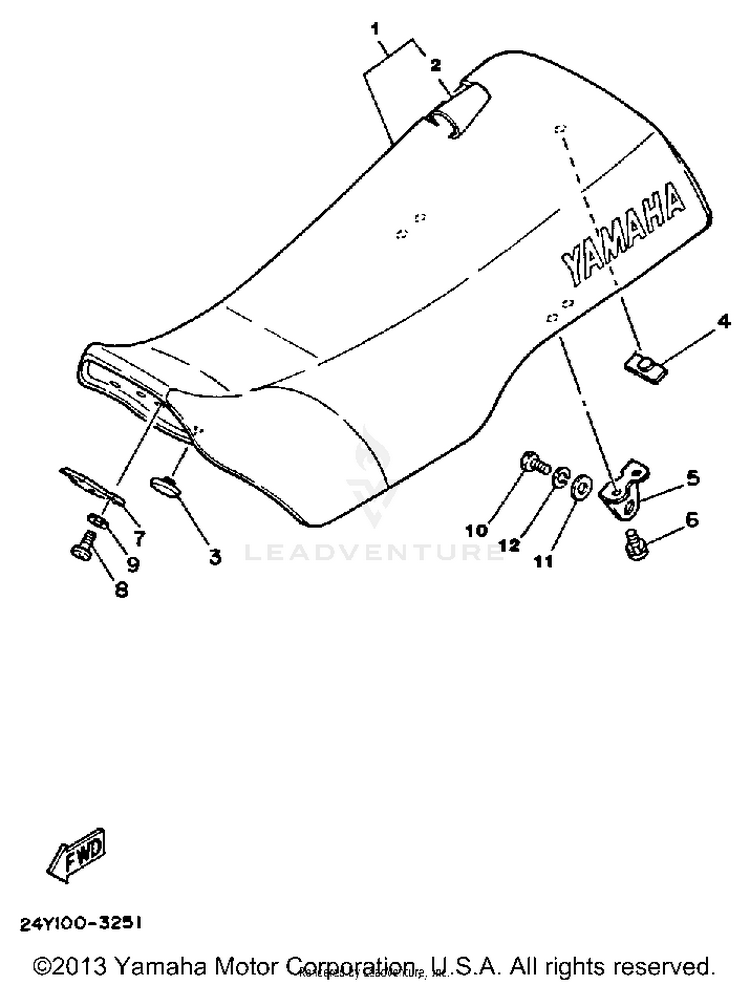 Seat Yz250l Schematic