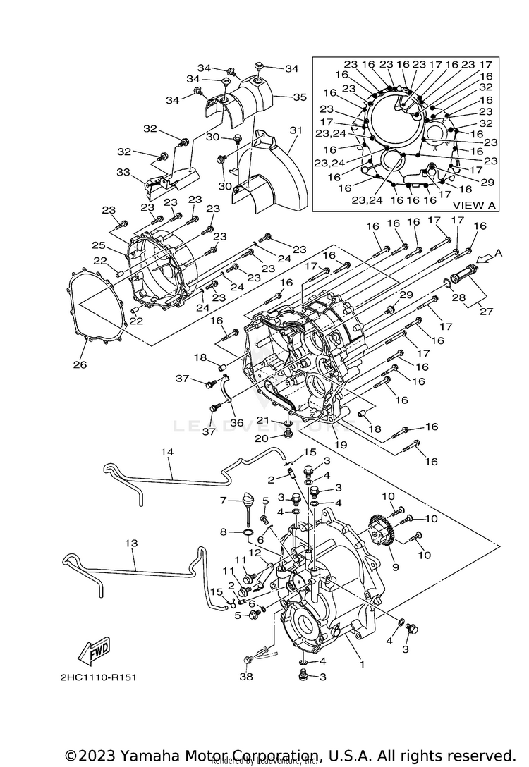 Transfer YXZ1000R EPS - YXZ10YMXLR - 2020 Schematic