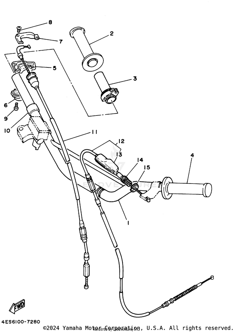 Steering Handle Cable Schematic