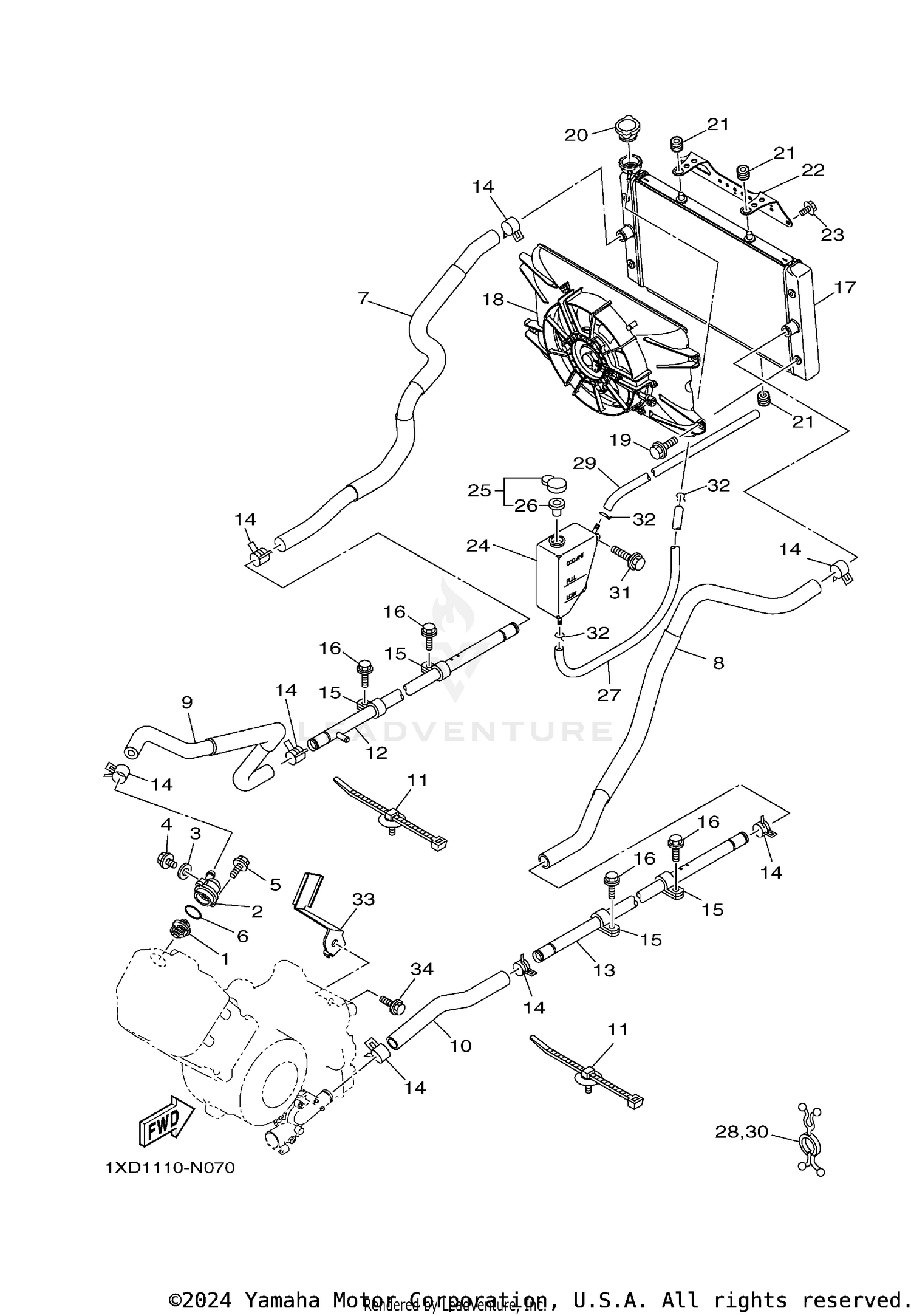 RADIATOR & HOSE