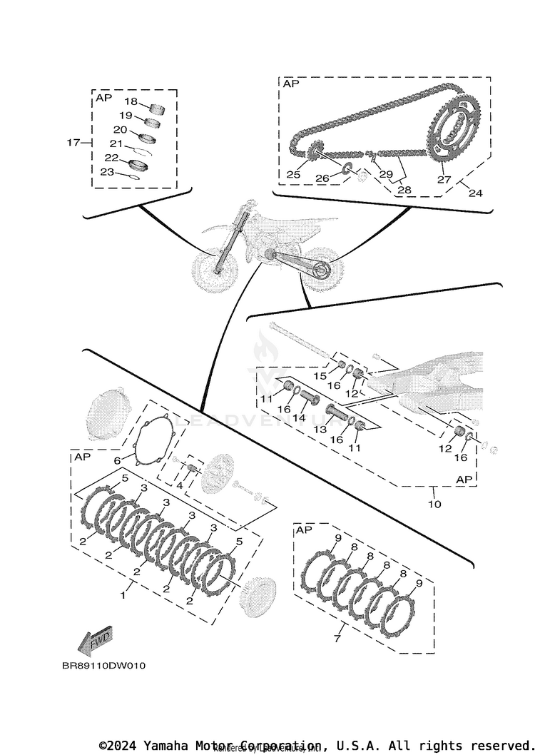 3 Maintenance Parts Kit Schematic