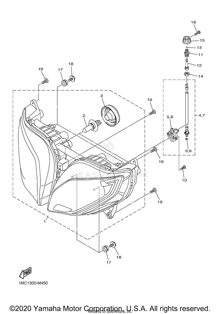 Headlight Schematic