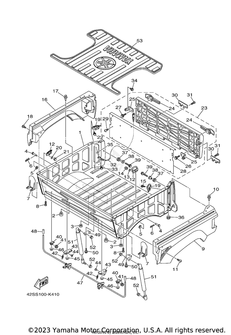 Carrier RHINO 700 - YXR7FAGR - 2011 Schematic
