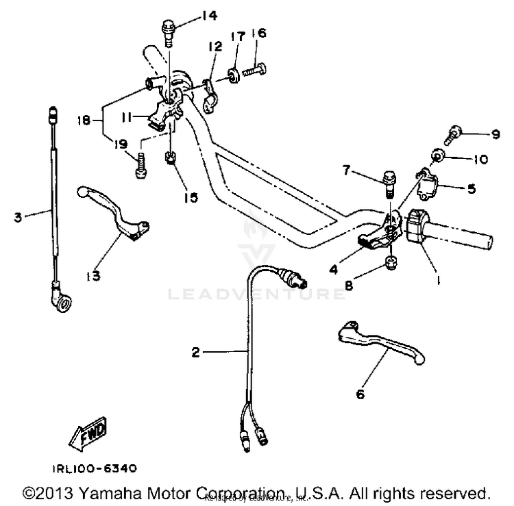 Handle Switch Lever Schematic